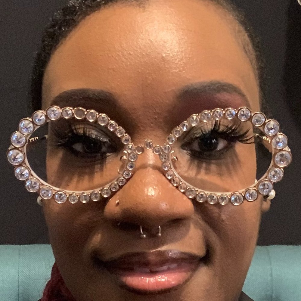 Bling Fashionable Glasses